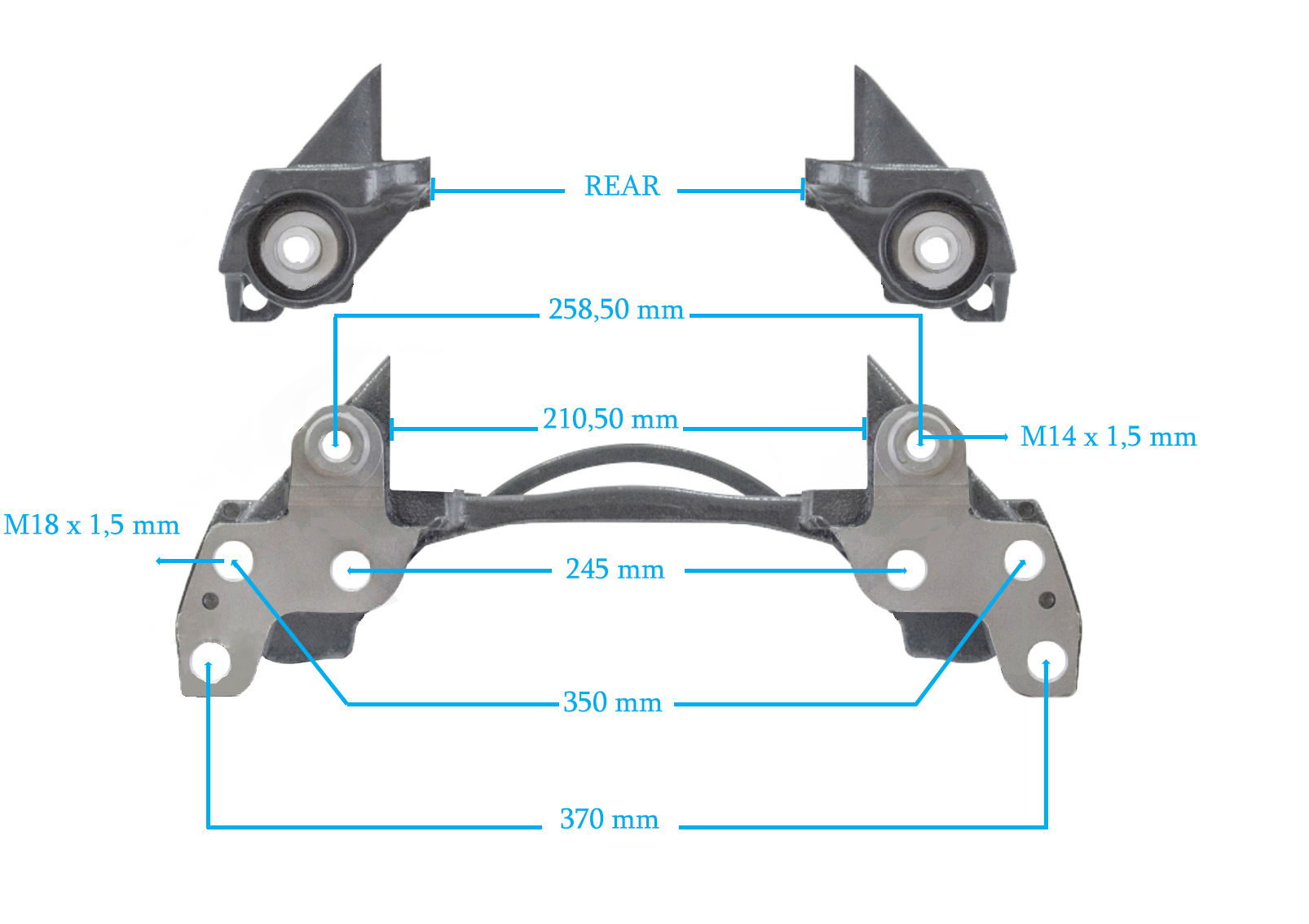 HALDEX MODUL X CARRIER - TAŞIYICI KIZAK resmi