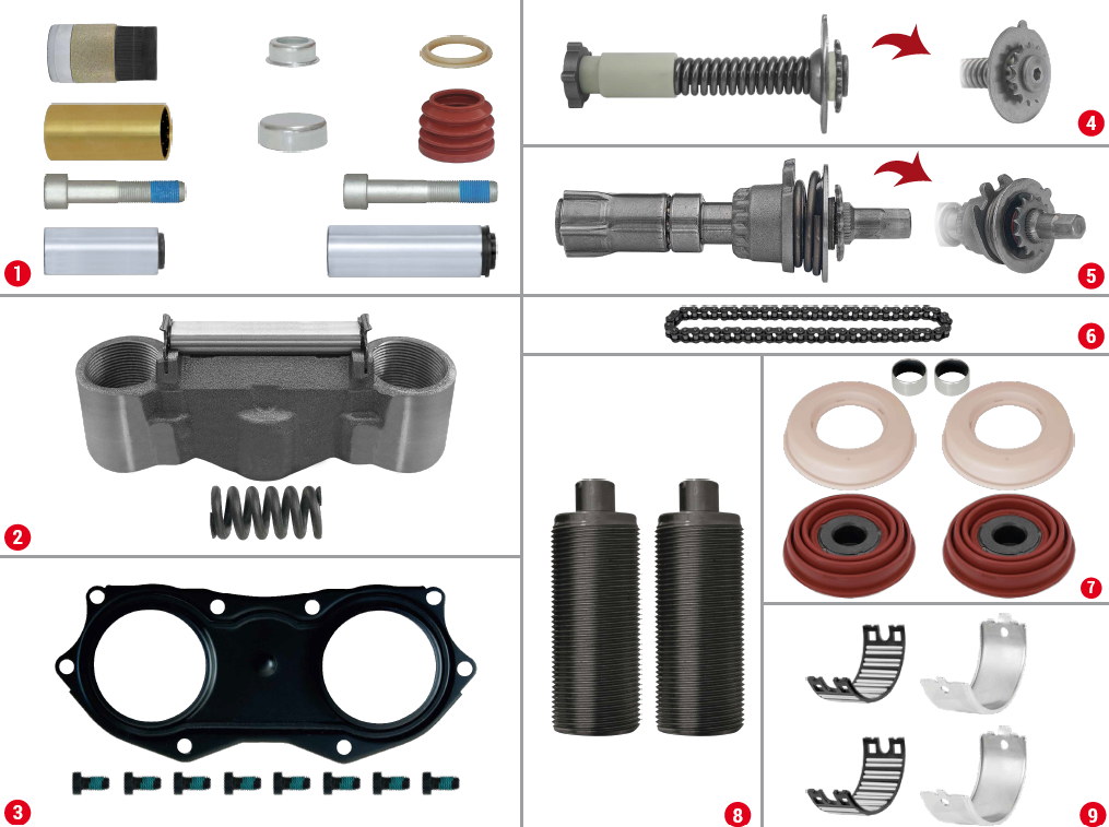 ACTRS B.V YENİ MODEL SET (KNR TİPİ SN6-7 SK7) resmi