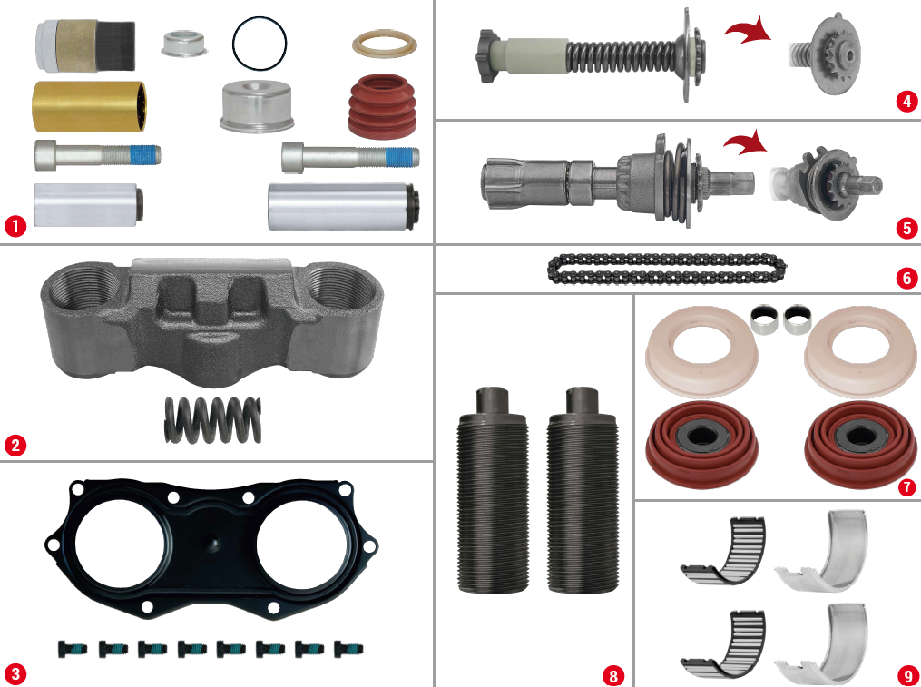 ACTRS B.V ESKİ MODEL SET (KNR TİPİ SN6-7 SK7) resmi