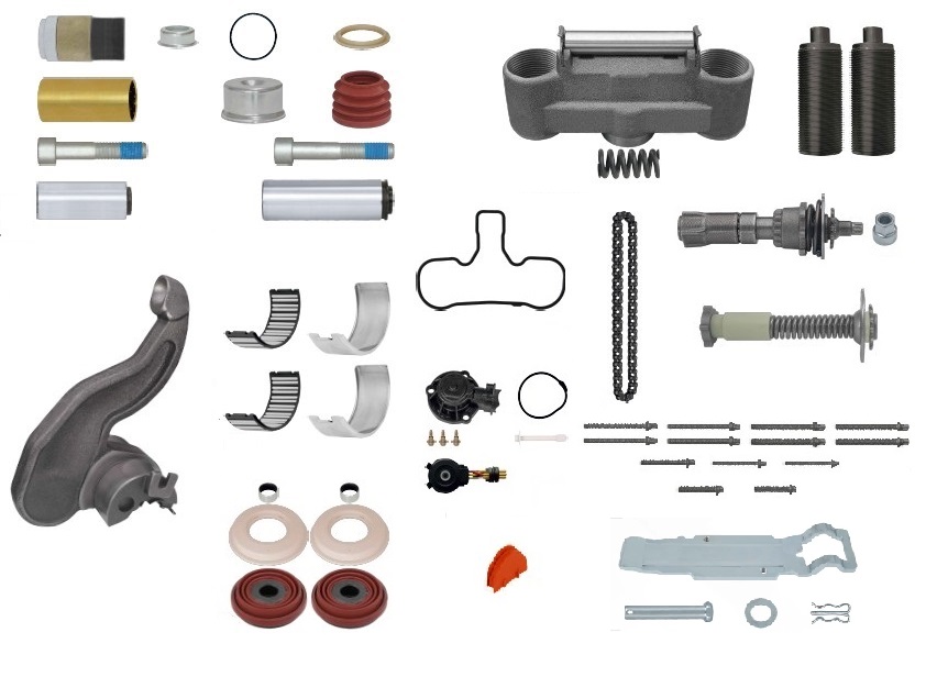 CALIPER COMPLETE REPAIR SET (SB7 - MB) resmi
