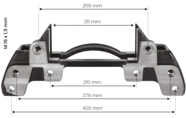 KNORR SK7 TYPE CARRIER L-R - TAŞIYICI KIZAK  / K004099 resmi