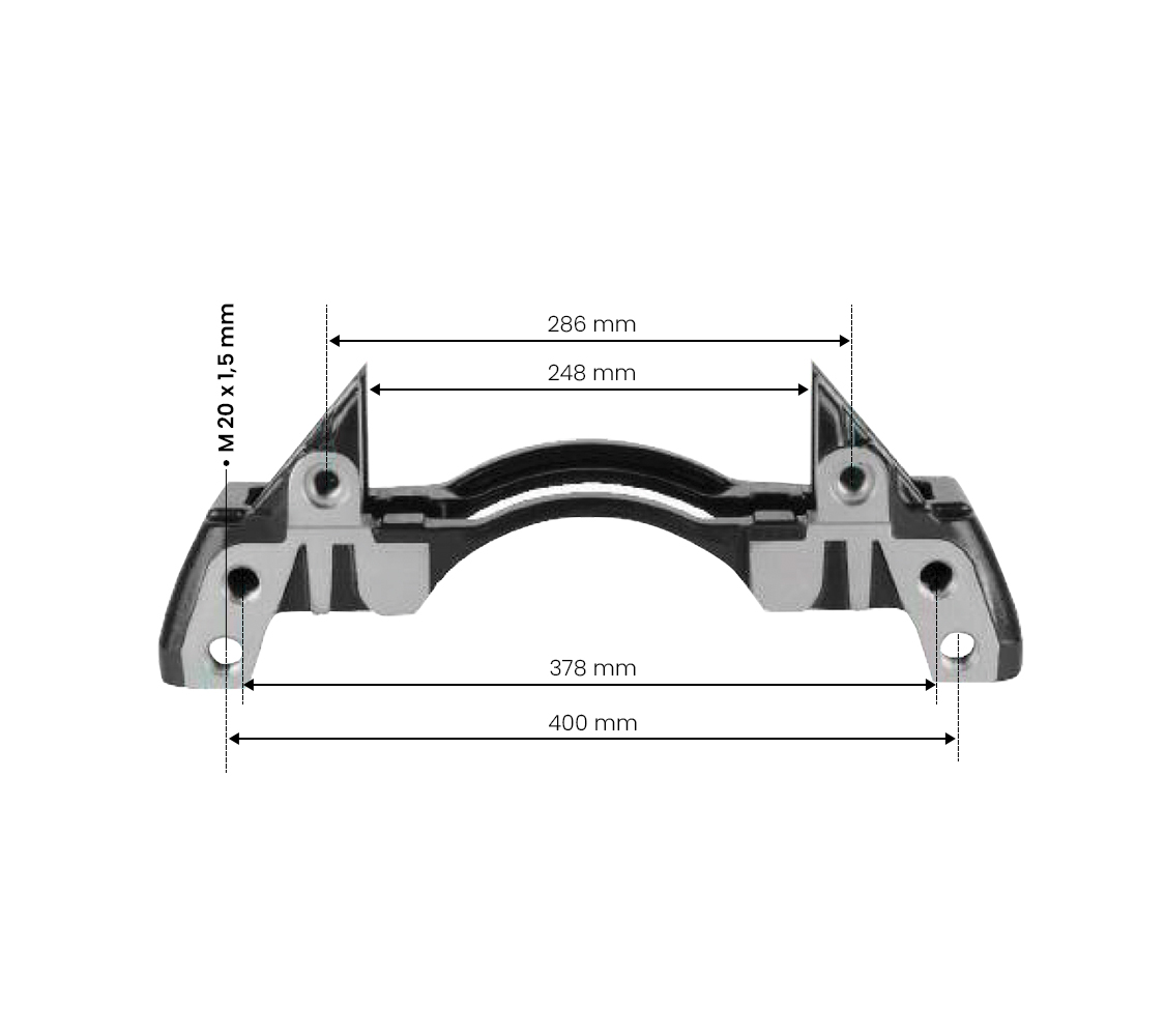 KNORR BREMSE SN7 CARRIER KALİPER KIZAĞOI 22,5'' (TAŞIYICI) / K001525 resmi