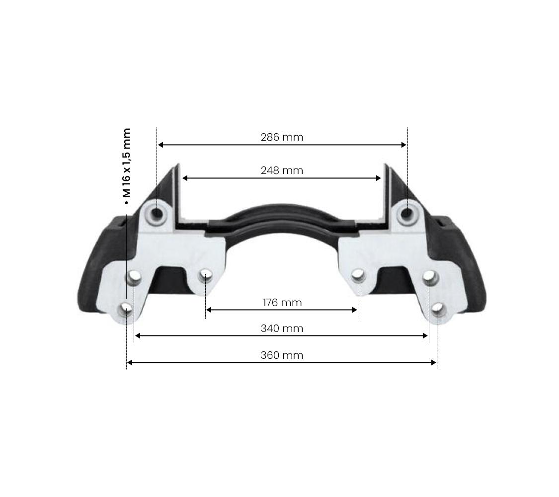 CALİPER CARRIER KNORR MB TRAILER(DCHA-IZDA) (TAŞIYICI) / K001275 resmi