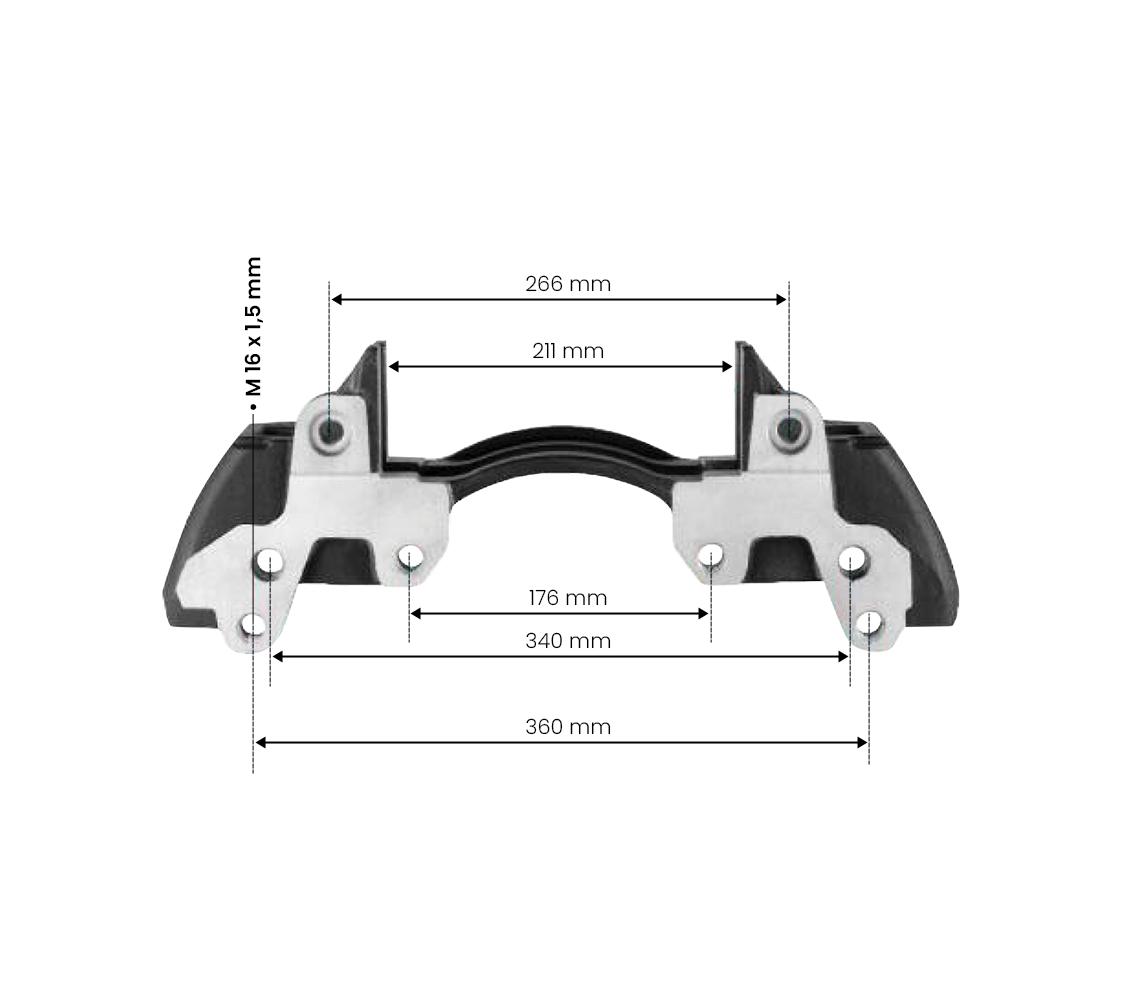 KNORR CALIPER CARRIER 19,5'' SK7 SN6 KIZAĞI (TAŞIYICI) / K013742 resmi