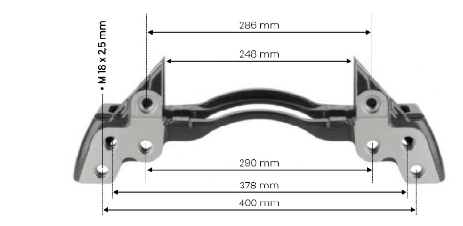 KNORR BREMSE CARRIER FOR SCANIA 22,5'' - KALİPER KIZAĞI 22,5'' (TAŞIYICI) / K001507 resmi