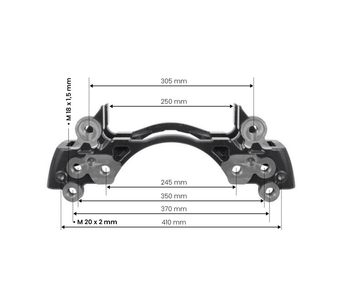 MERİTOR TAŞIYICI KIZAK (CARRIER) 22,5'' RENAULT 440 / MCK1297 resmi