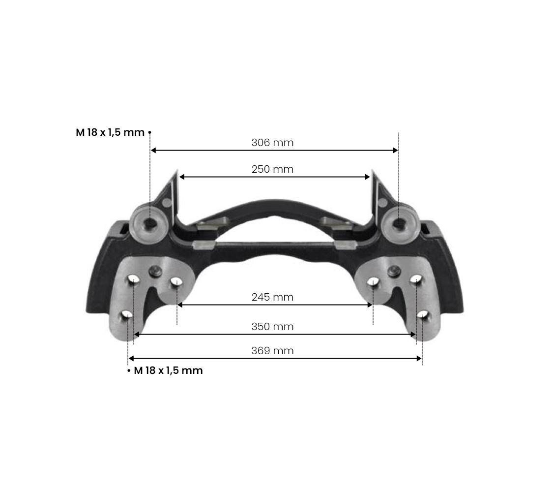 ELSA 2 RNLT 420 22,5 İNÇ TAŞIYICI KIZAK (CARRIER) / 68323673 resmi