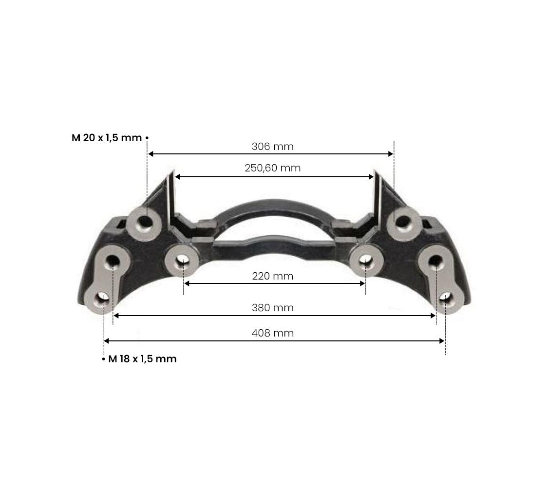 CALIPER CARRIER MAN-RVI 22.5 ELSA1 resmi