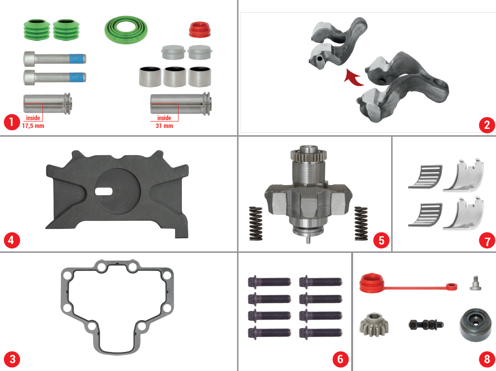 MAXX17 CWS SAĞ SET (VOLVO TİPİ) resmi
