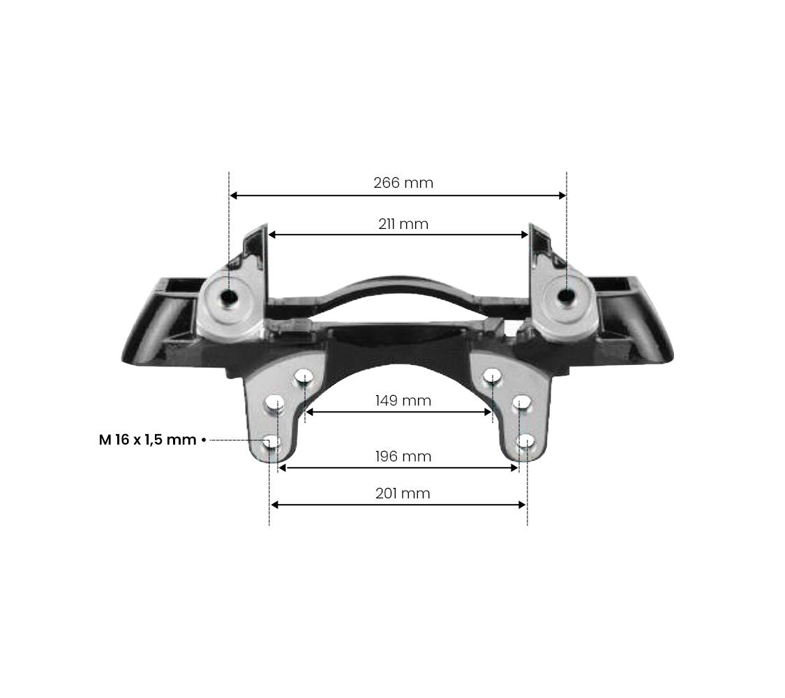 WABCO MAXX 22T TYPE CARRIER (R) (TAŞIYICI KIZAK) / 6402227406 resmi