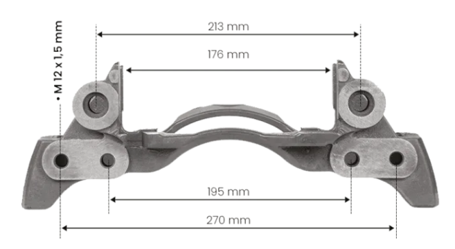 WABCO PAN17 CARRIER (L) (TAŞIYICI) resmi