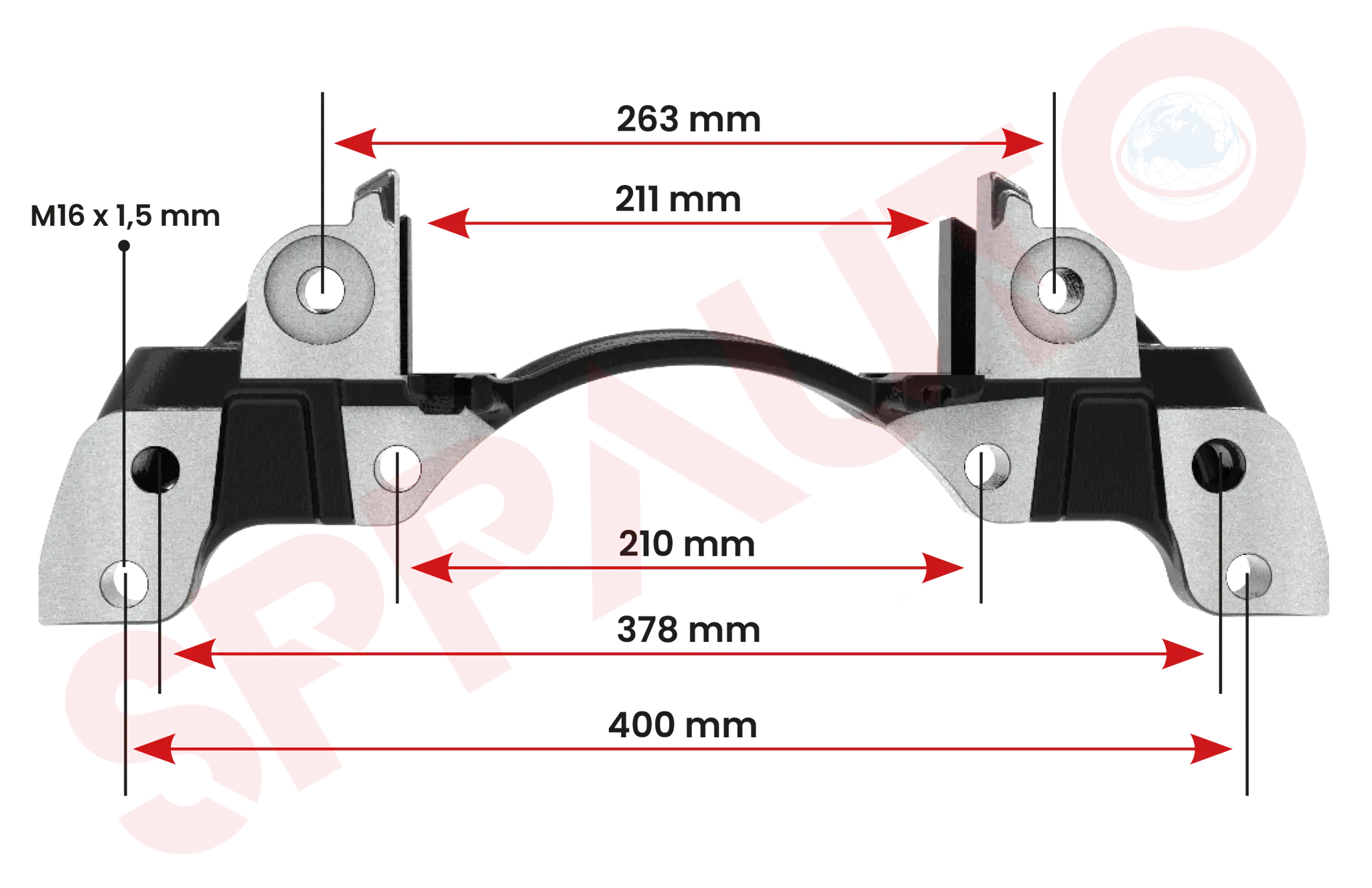W-5909 - Kaliper Taşıyıcı resmi