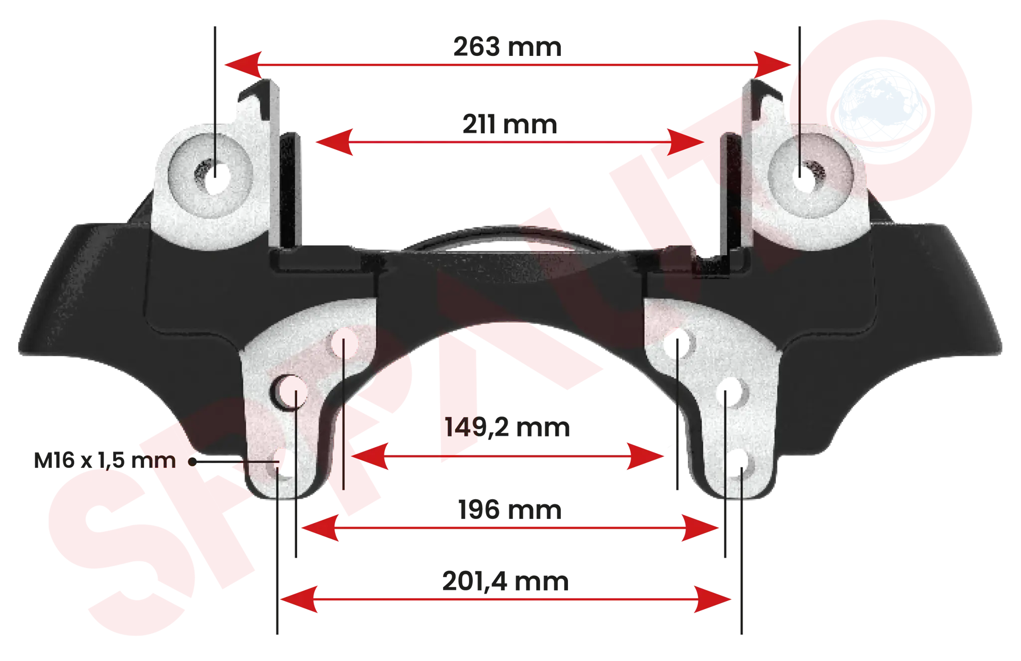 W-5932 - Kaliper Taşıyıcı resmi