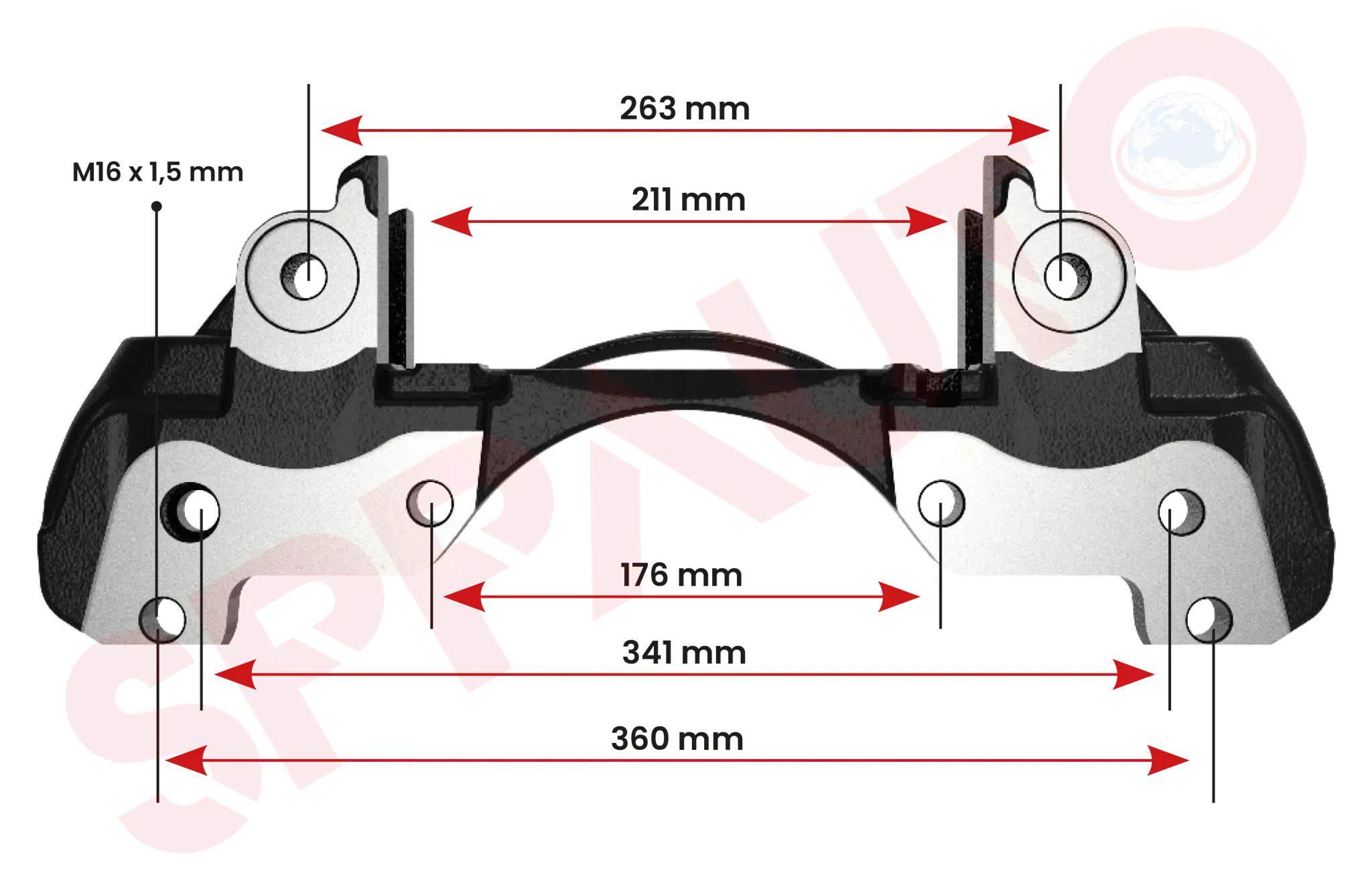 W-5947 - Kaliper Taşıyıcı resmi